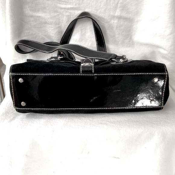 Helen Welsh Suede Patent Leather Flap - Picture 9 of 16